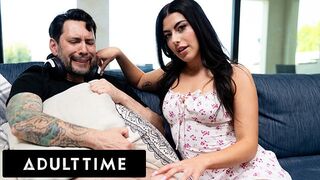 Curious PAWG Gal Ritchie Has Freaky Rough Sex With Her Loser Step-Uncle To Help Him Cum