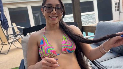 Outdoor Creampie with Thick Latina Step Sister